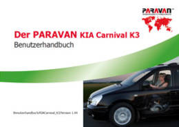Paravan User's manual  KIA Carnival K3