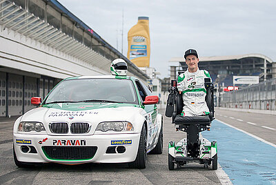 Rennprojekt mit Janis McDavid Hockenheimring