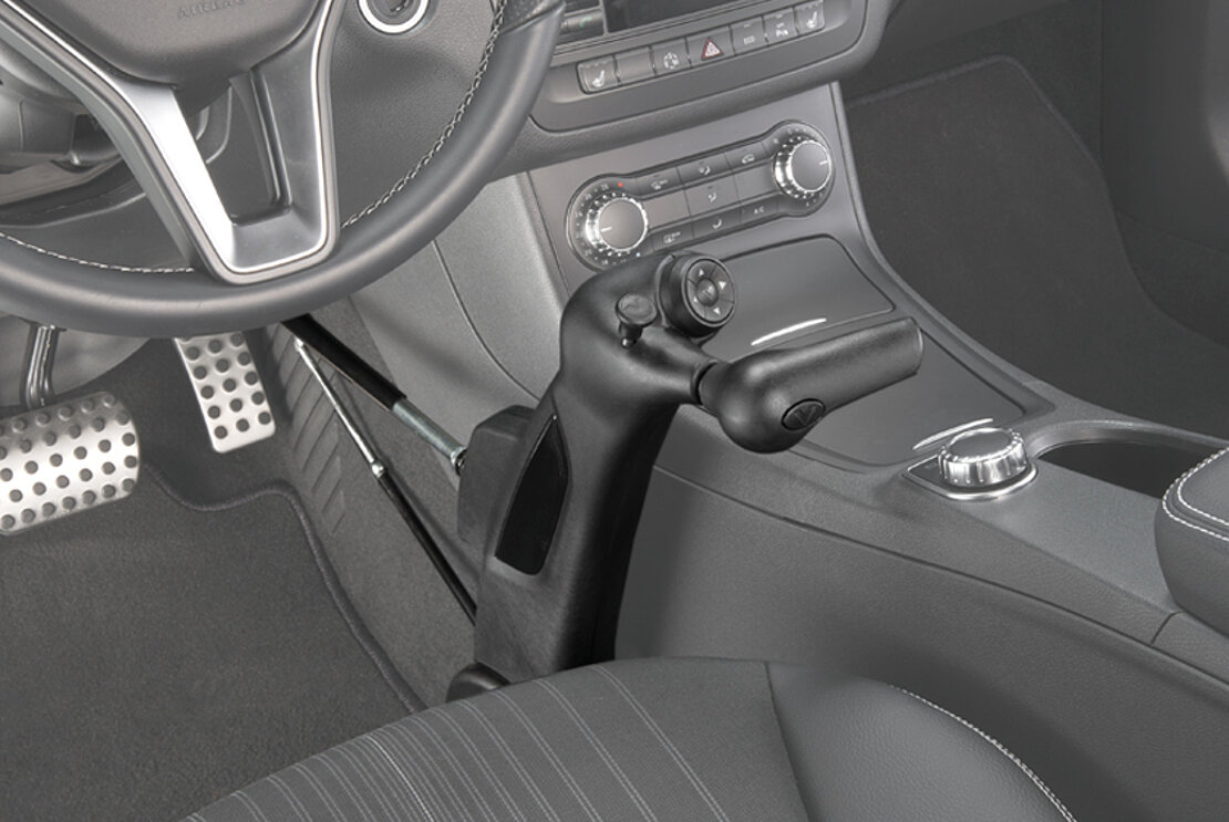 Auto Mit Handgas Und Bremse