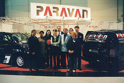 Erster Messestand der Firma Paravan GmbH