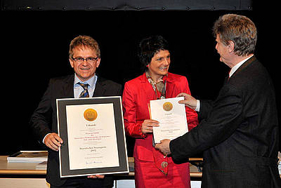 Paravan nimmt Bayrischen Staatspreis 2012 entgegen