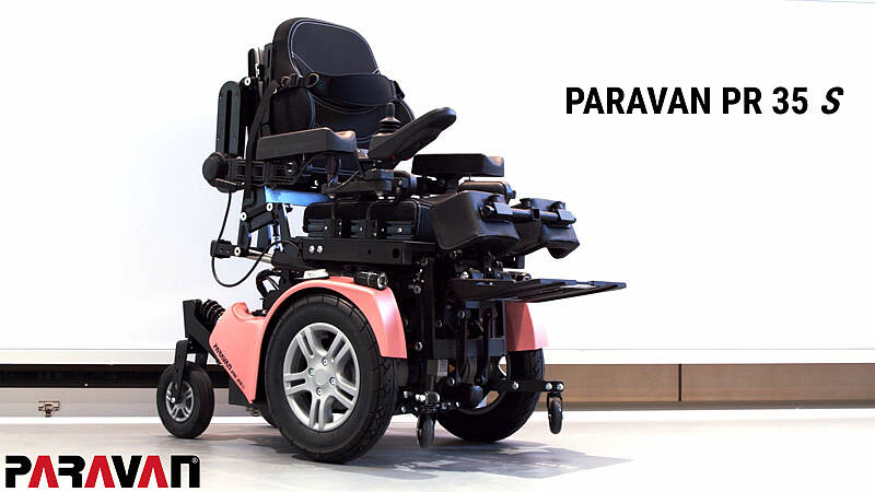 Paravan power wheelchairs for children