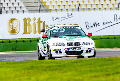 Janis McDavid in his Space Drive BMW M3